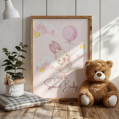 Sweet Baby Bunny Balloon