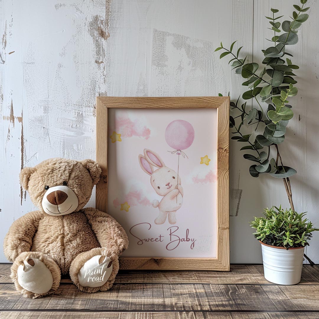 Sweet Baby Bunny Balloon