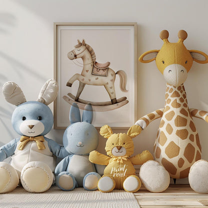 Sweet Hearts Rocking Horse