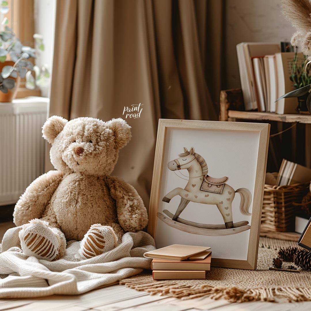Sweet Hearts Rocking Horse