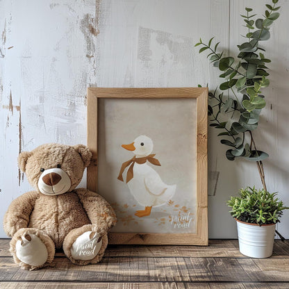 Duckling with Brown Scarf