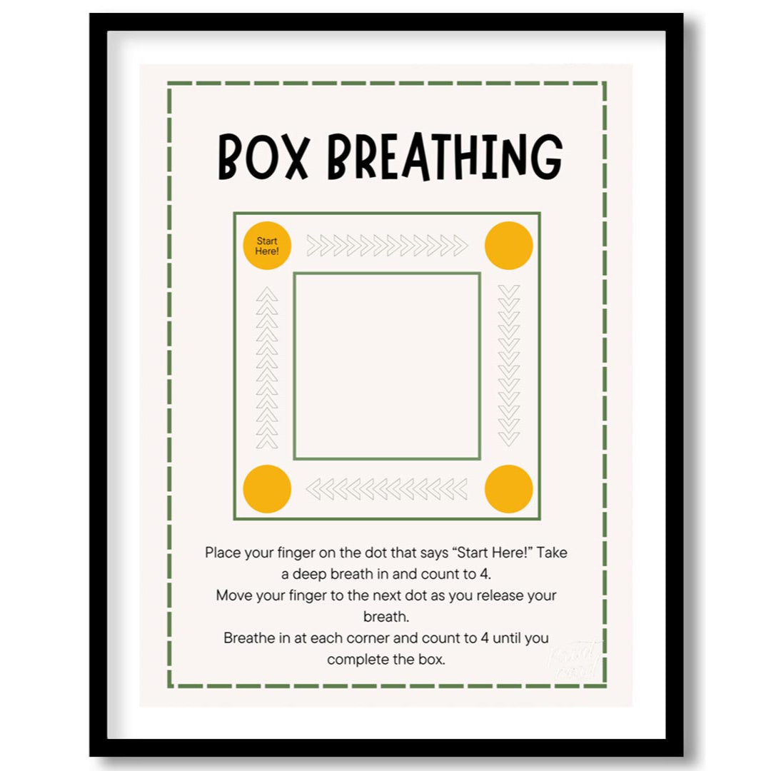 Box Breathing Exercise Guide