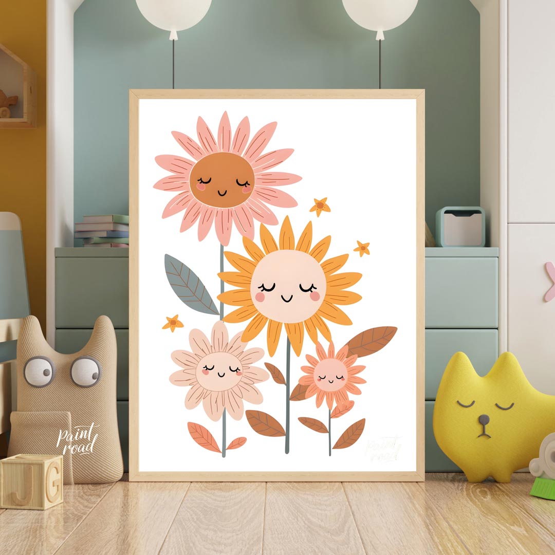 Happy Sleeping Flowers