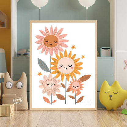 Happy Sleeping Flowers