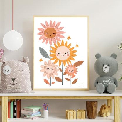 Happy Sleeping Flowers