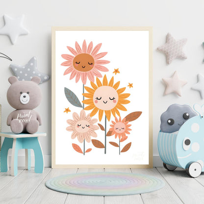 Happy Sleeping Flowers