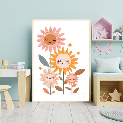 Happy Sleeping Flowers