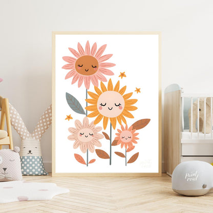 Happy Sleeping Flowers