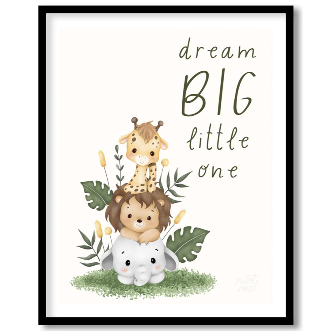 Dream Big Little One (Safari Stack)
