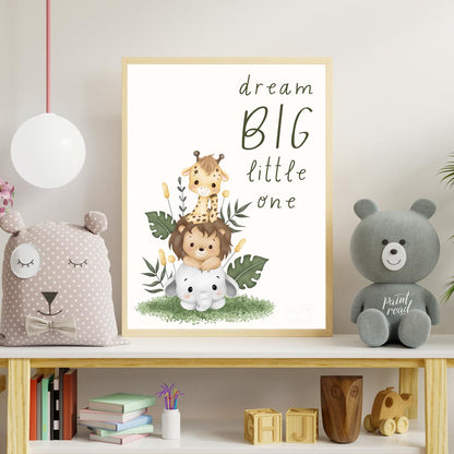 Dream Big Little One (Safari Stack)
