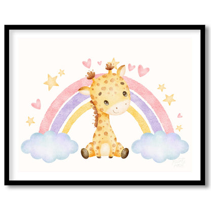 Rainbow Giraffe Dream