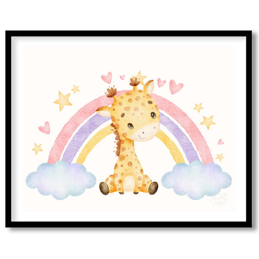 Rainbow Giraffe Dream