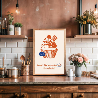 Count Memories, Not Calories (Cupcake)