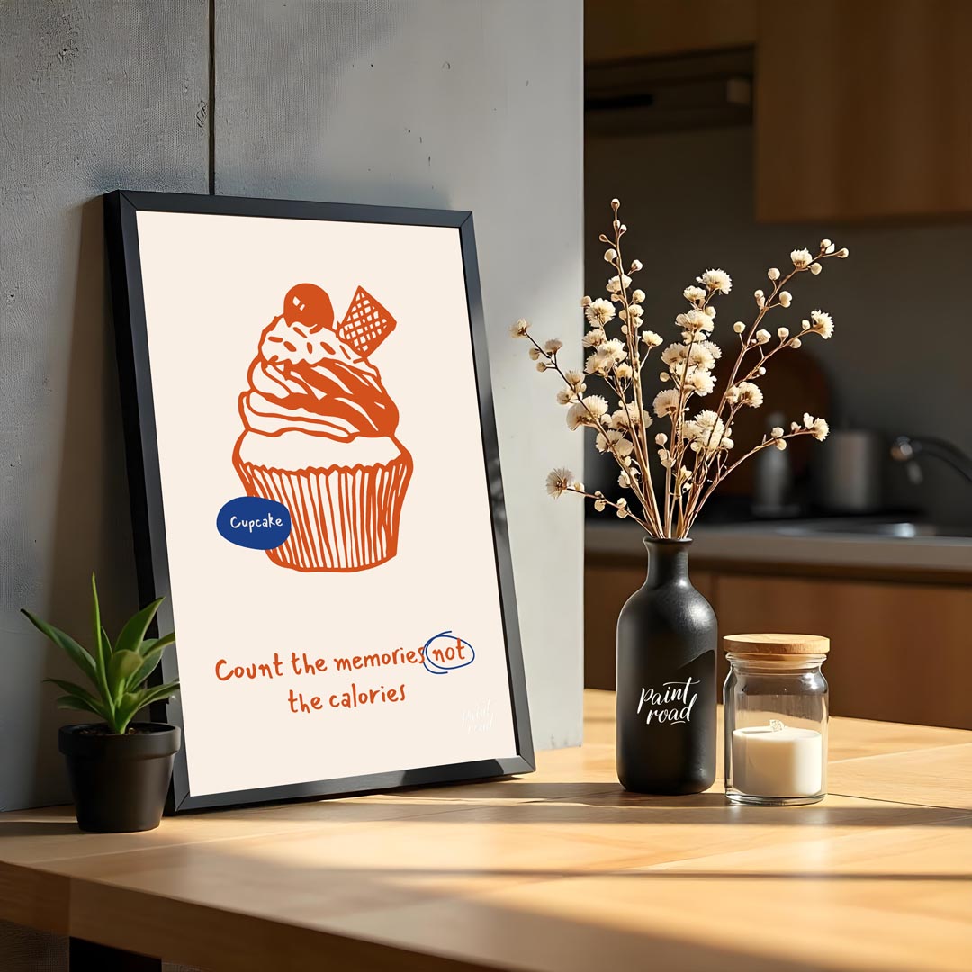 Count Memories, Not Calories (Cupcake)