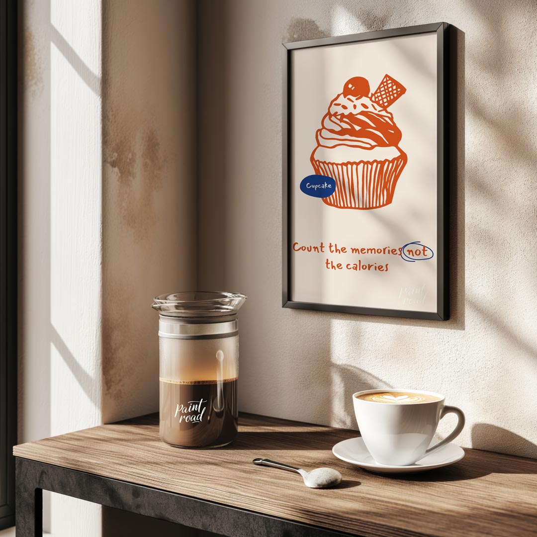 Count Memories, Not Calories (Cupcake)