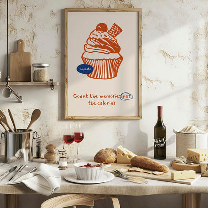 Count Memories, Not Calories (Cupcake)