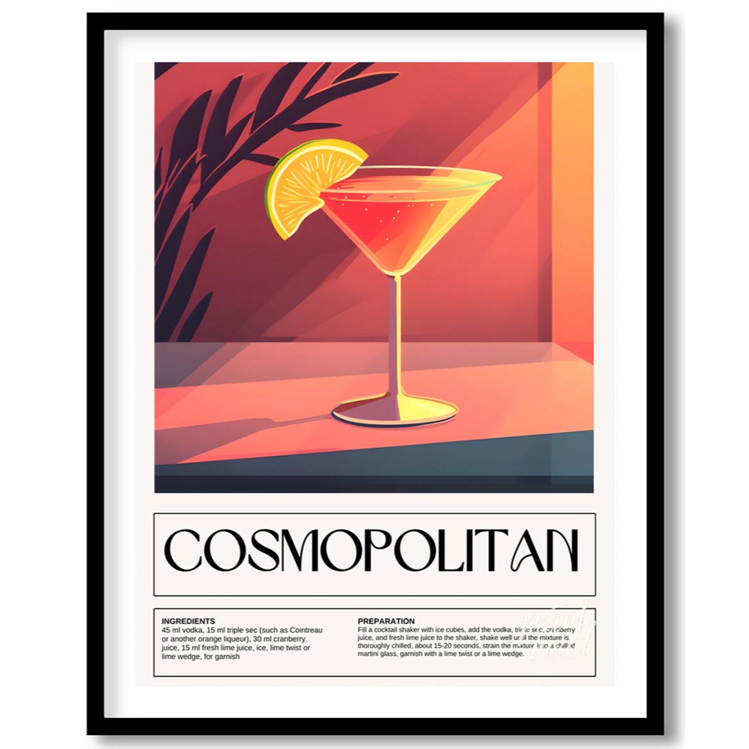 Cosmopolitan Cocktail Recipe