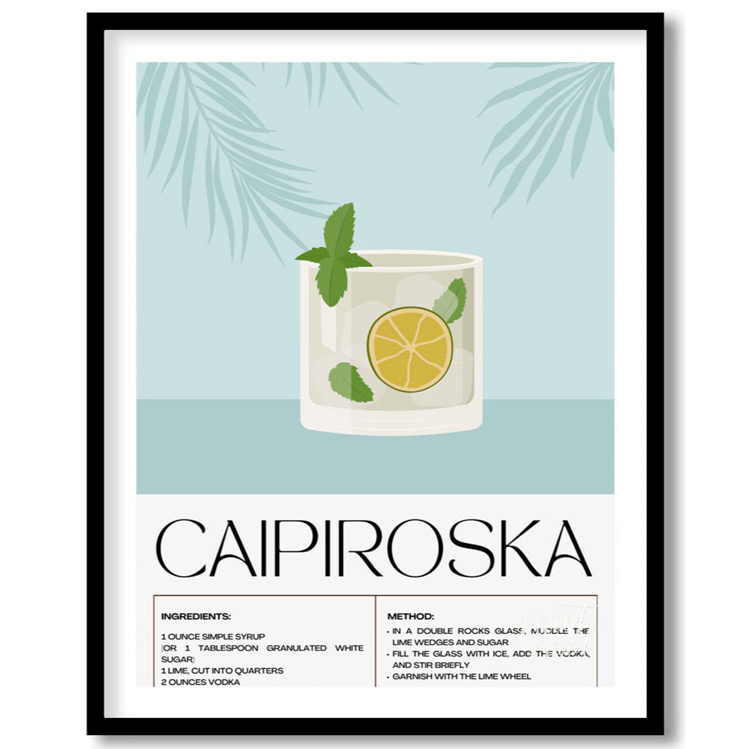 Caipiroska Recipe Modern Art