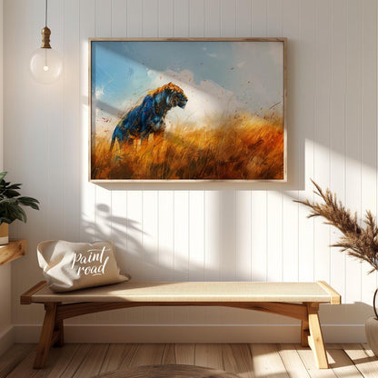 Majestic Wild Lion