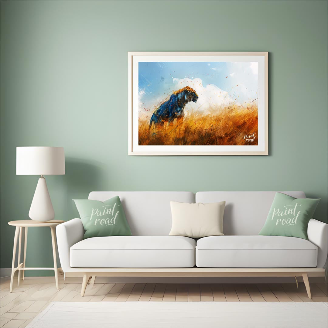 Majestic Wild Lion