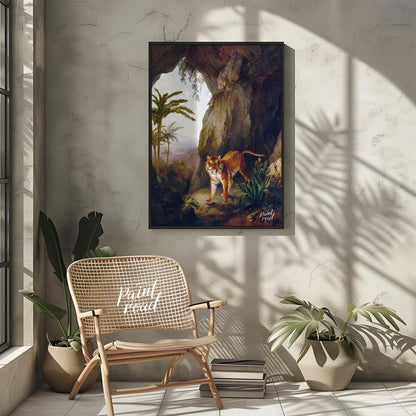 Tiger in a Tropical Grotto