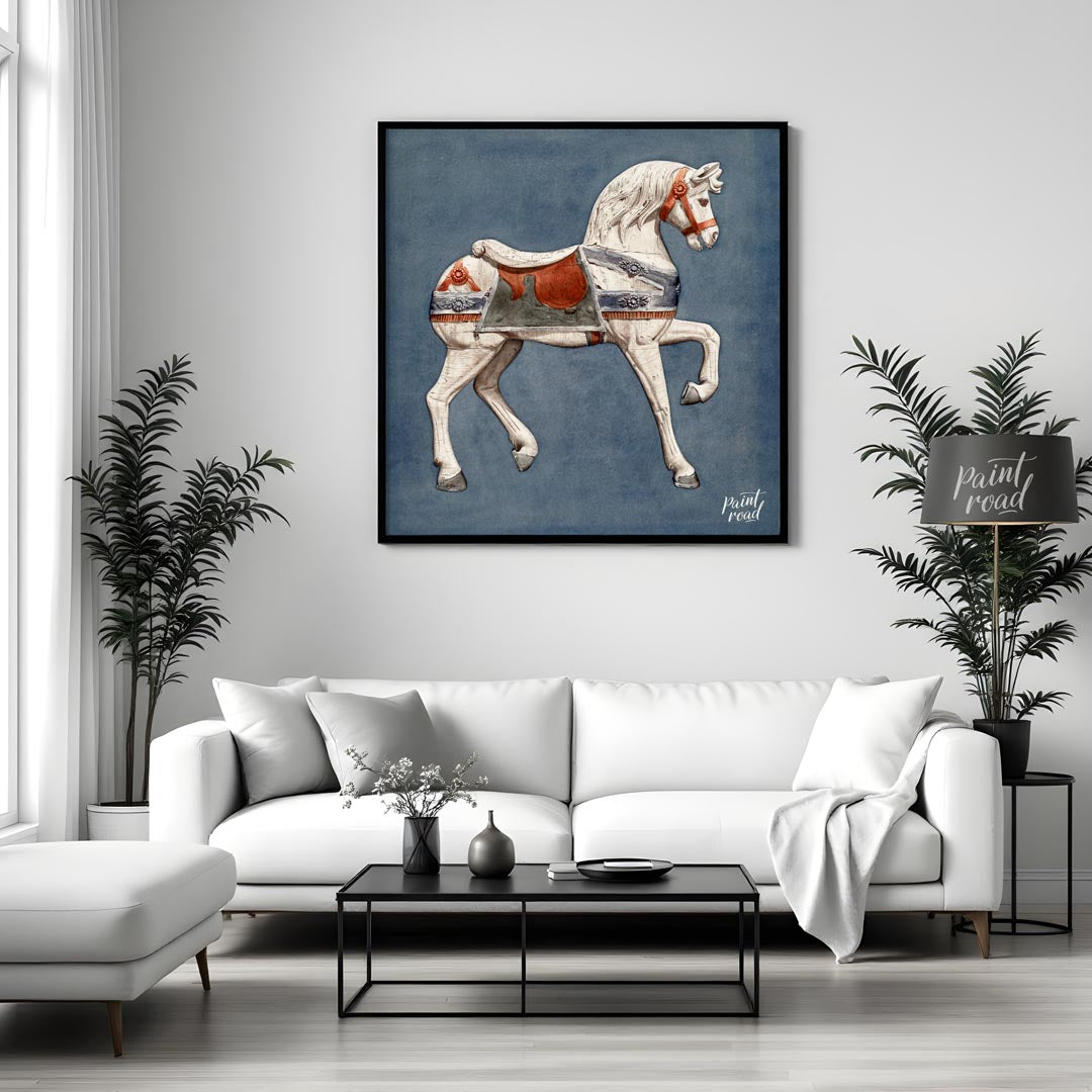 Vintage Carousel Horse