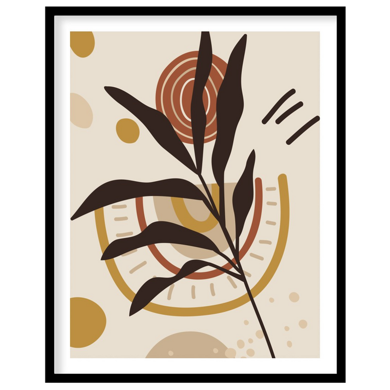 Abstract Botanical Harmony — 12107