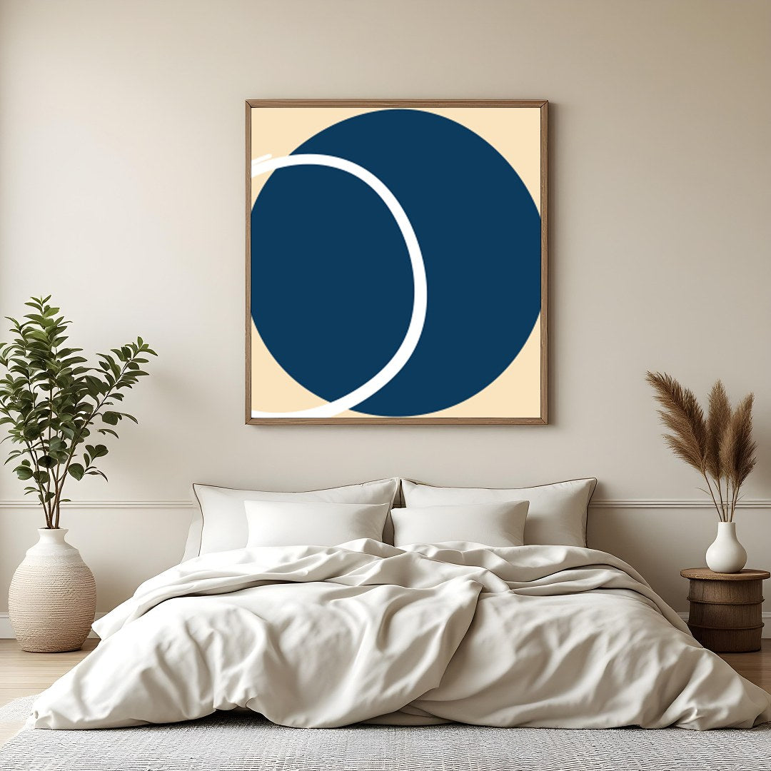 Dive into the vibrant world of abstract art with this coral reef-inspired piece. Featuring fluid for Bedroom