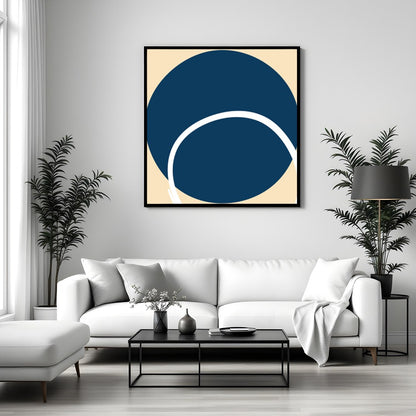 Dive into a vibrant underwater fantasy with this captivating composition. Bold, abstract shapes and for Sitting Area