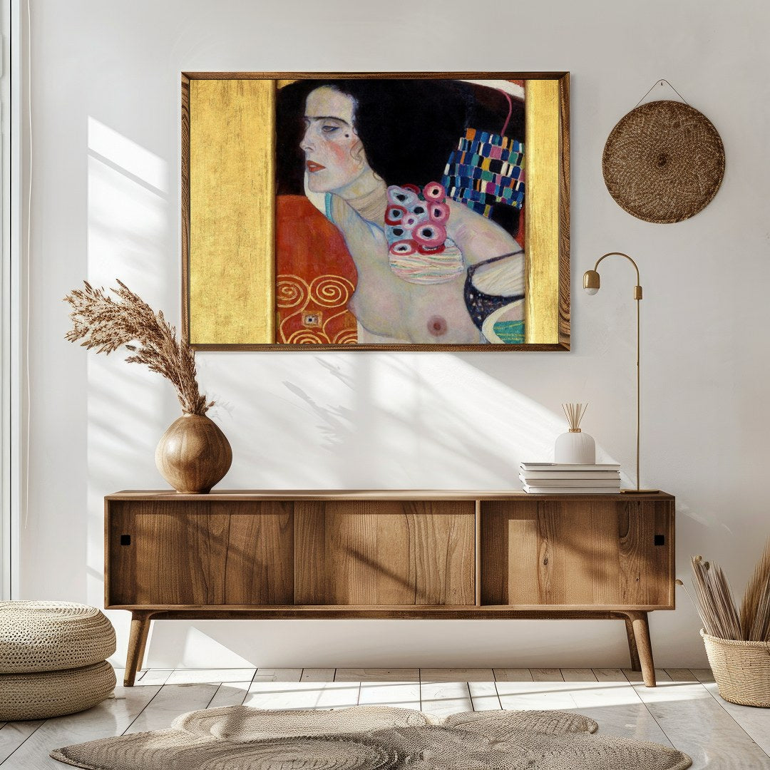 Immerse yourself in the enigmatic allure of this abstract masterpiece, where vibrant swirls and for Sitting Area