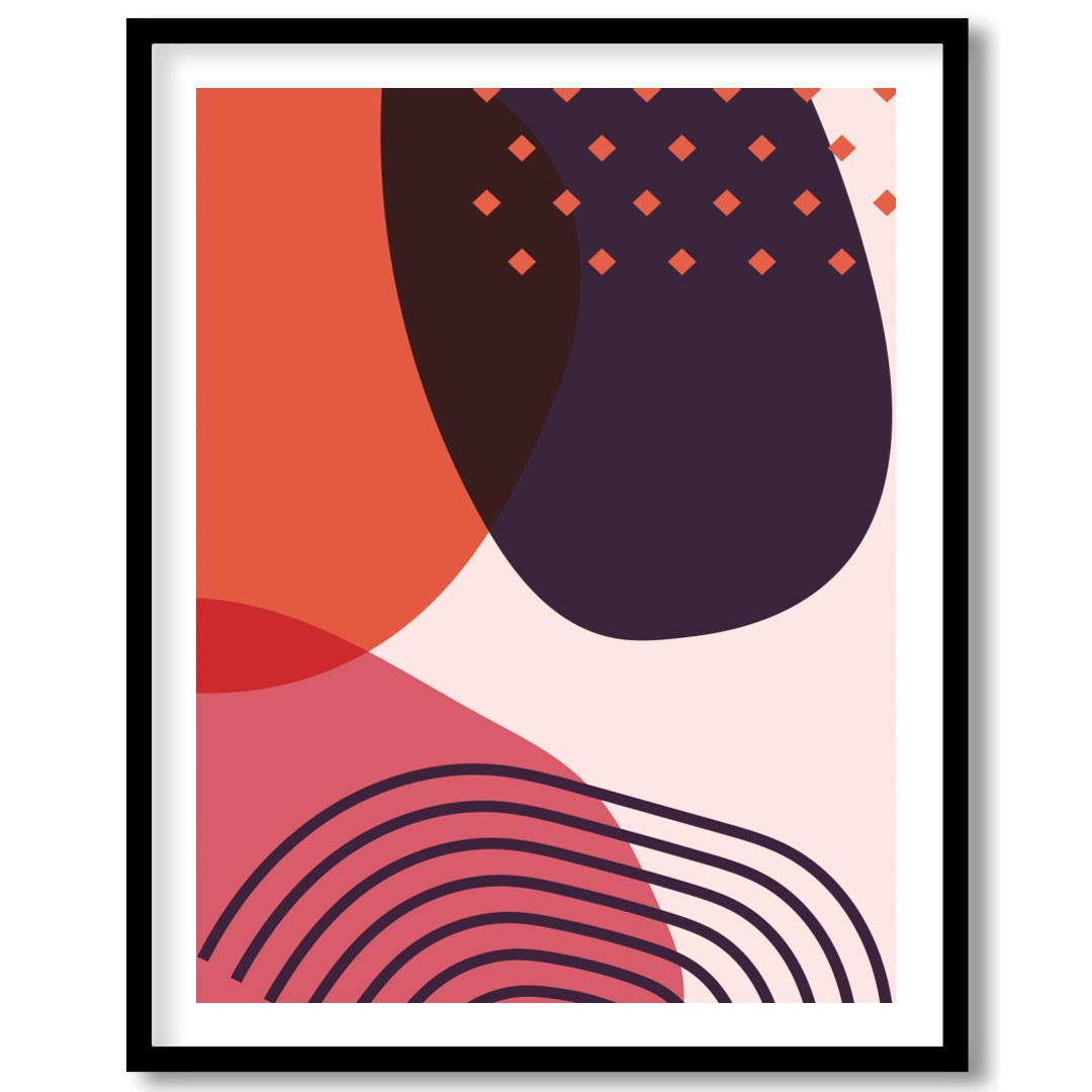 Infuse your space with modern elegance through this captivating piece. The interplay of bold for area