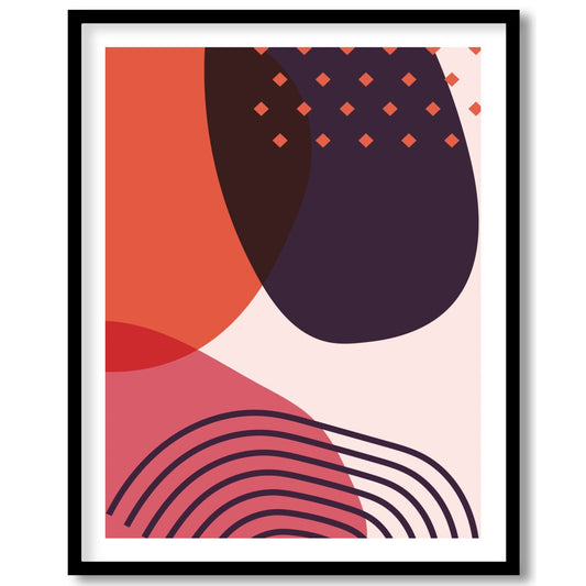 Infuse your space with modern elegance through this captivating piece. The interplay of bold for area