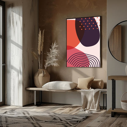 Infuse your space with modern elegance through this captivating piece. The interplay of bold for living-space