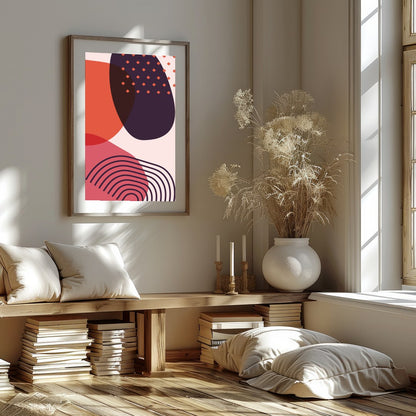 Infuse your space with modern elegance through this captivating piece. The interplay of bold for room