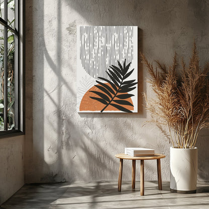 Elevate your space with this modern wall art, capturing the rhythmic essence of nature. Its bold for Entrance