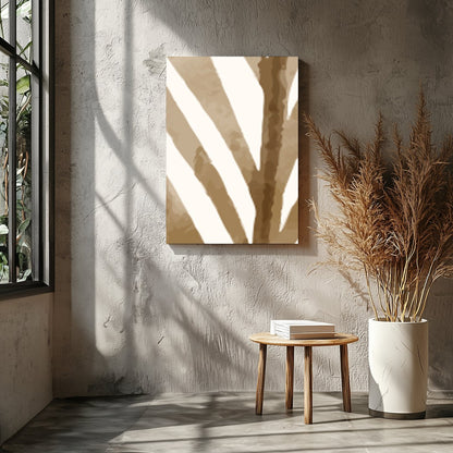Discover a serene blend of nature and abstraction with this captivating piece. Featuring a graceful for Entrance