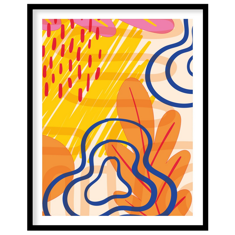 Abstract Rhythm in Hues