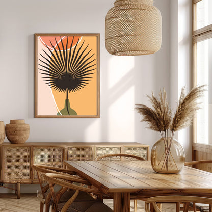 Embrace the tranquil allure of abstract minimalism with this captivating canvas. Featuring a for Extra Kitchen