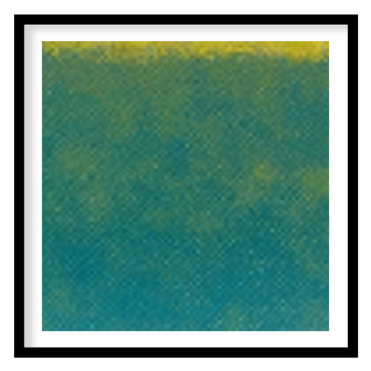 This abstract and atmospheric artwork captures the essence of a sunset over a textured field with b… for abode