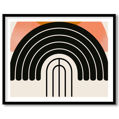 Elevate your space with this stunning abstract piece that blends calming earth tones with bold for sweet-home