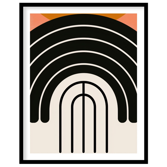 Elevate your space with this stunning abstract piece that blends calming earth tones with bold for sweet-home
