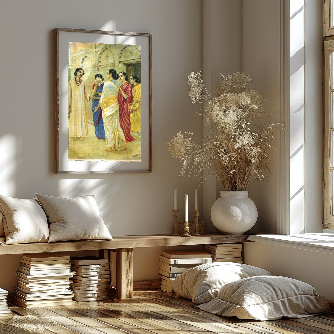This exquisite piece captures the essence of historical gatherings with its intricate depiction of for residence