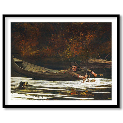 Immerse yourself in the serene beauty of 'Autumn River Quest,' a captivating piece that depicts a for hallway