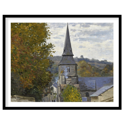 Immerse yourself in the serene beauty of this countryside village scene, where the golden hues of for lovely-house