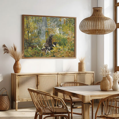 Immerse yourself in the serene beauty of nature with this exquisite wall art. Featuring a tranquil for Dining