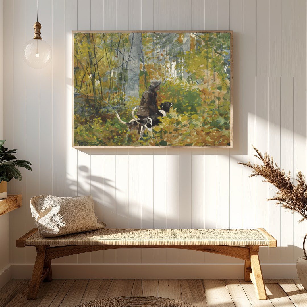 Immerse yourself in the serene beauty of nature with this exquisite wall art. Featuring a tranquil for Hallway