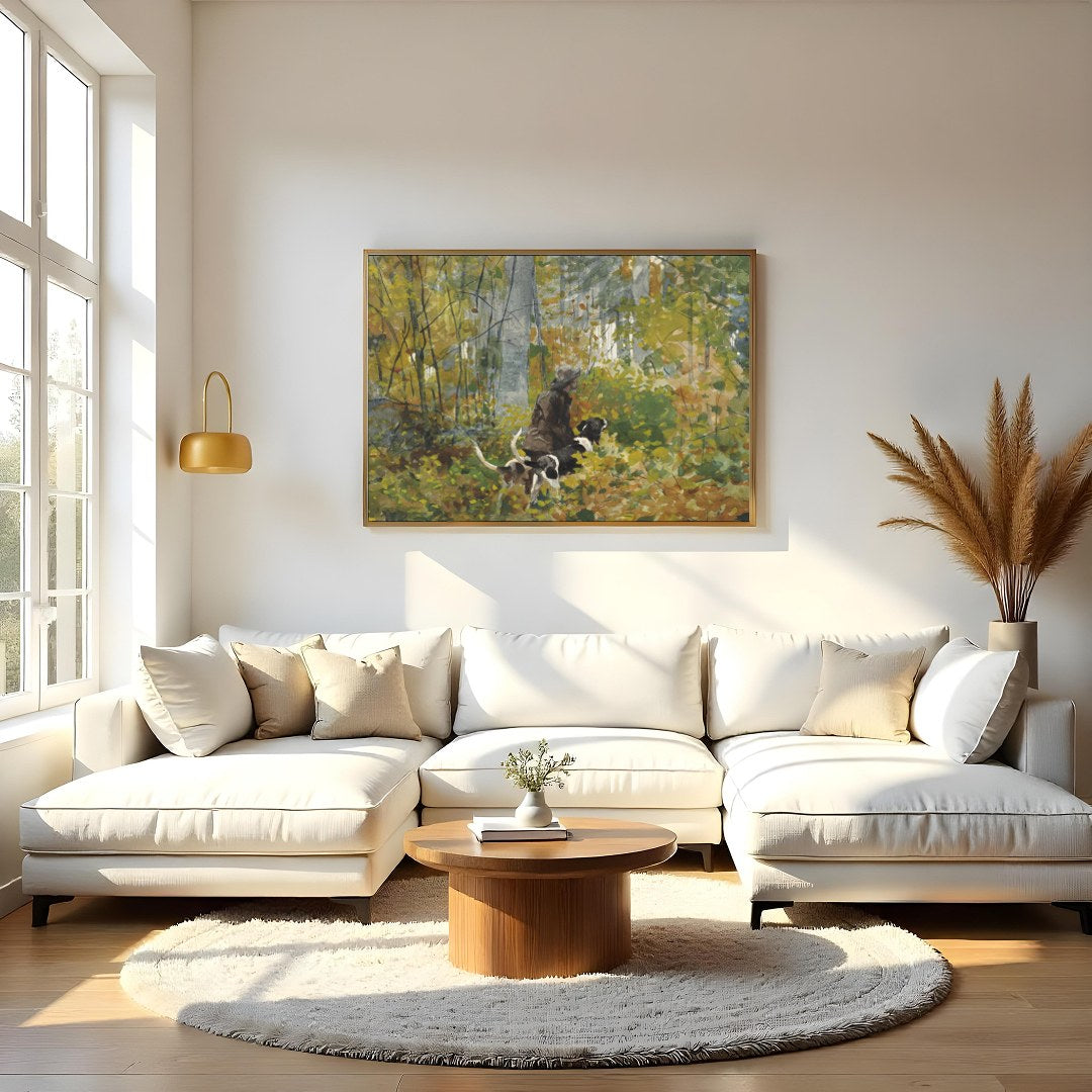 Immerse yourself in the serene beauty of nature with this exquisite wall art. Featuring a tranquil for Living Room