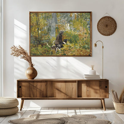 Immerse yourself in the serene beauty of nature with this exquisite wall art. Featuring a tranquil for Sitting Area