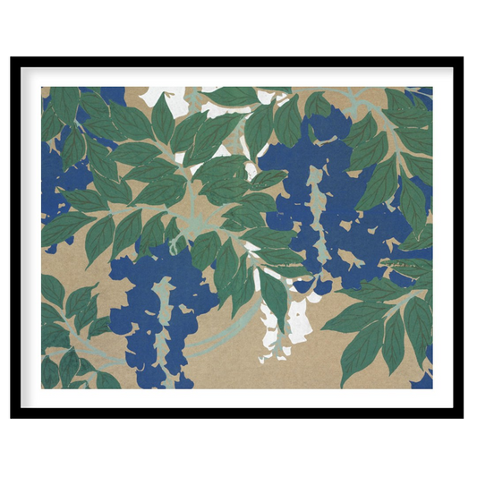 Immerse your space in nature's elegance with this captivating wall art, featuring lush green leaves for kitchen