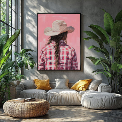 Immerse yourself in the rustic charm and rebellious spirit of the Wild West with this captivating for Balcony